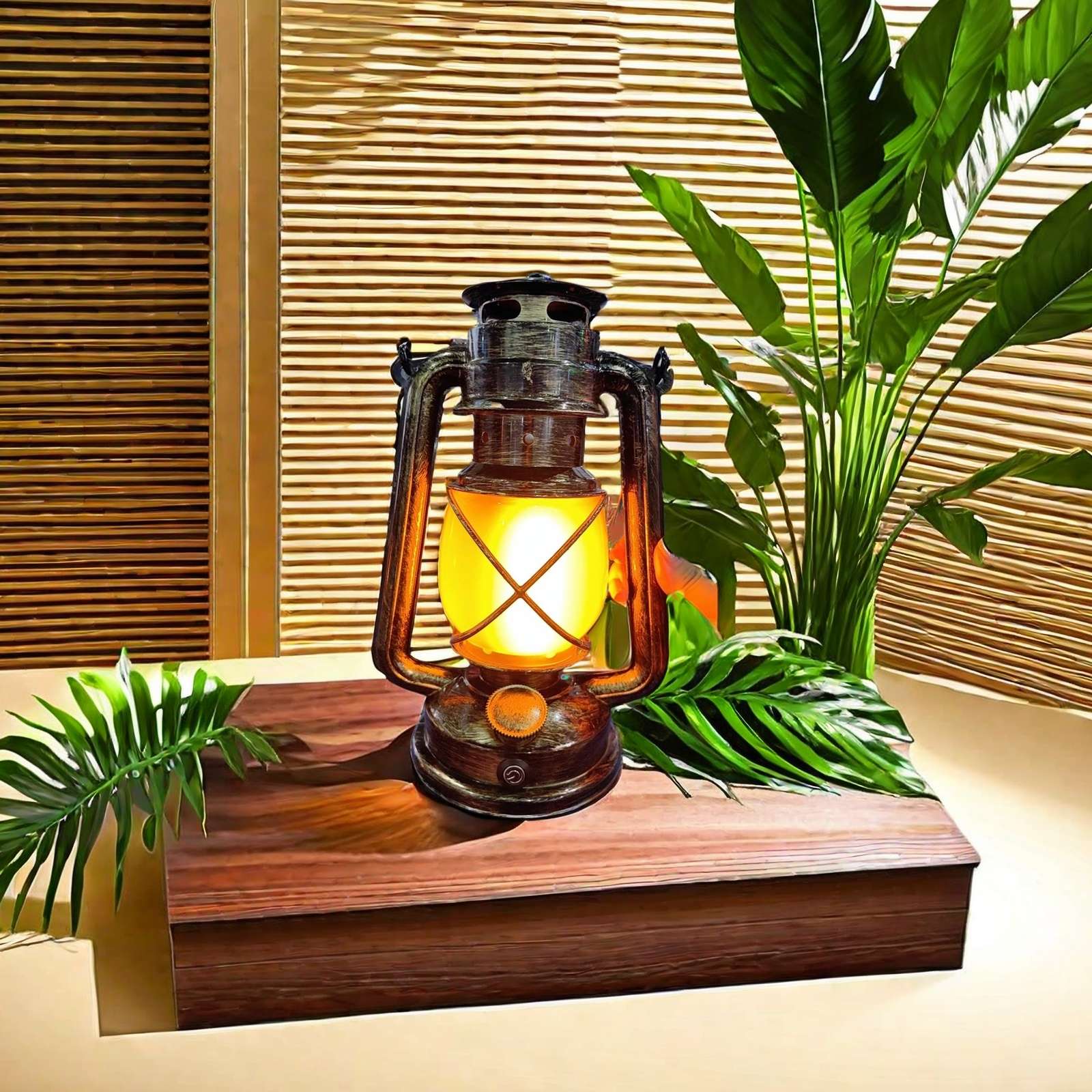 Tiktok Boom Camping Light Ambiance Light Flame Camping Light Tent Retro Horse Light Outdoor Hand Light Gift Christmas Lamp Eye Lamp undefined