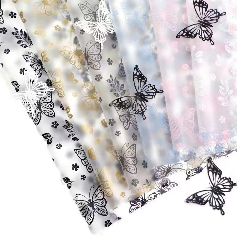 Korean-style floral art paper, flower wrapping paper, high-end flower packaging, artistic paper, creative portable box decoration Specification image