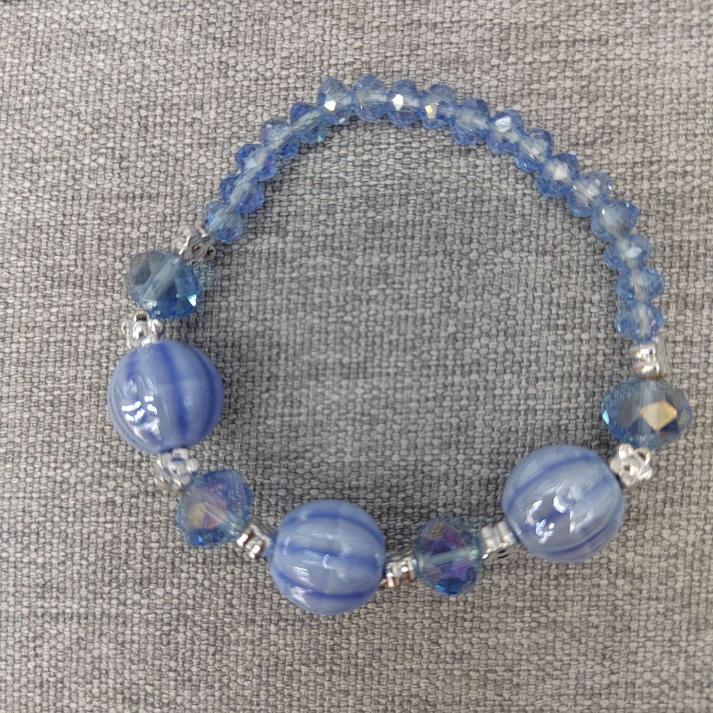 陶瓷手串水晶手链 独特设计手饰品 时尚潮流手链 高级感饰品 