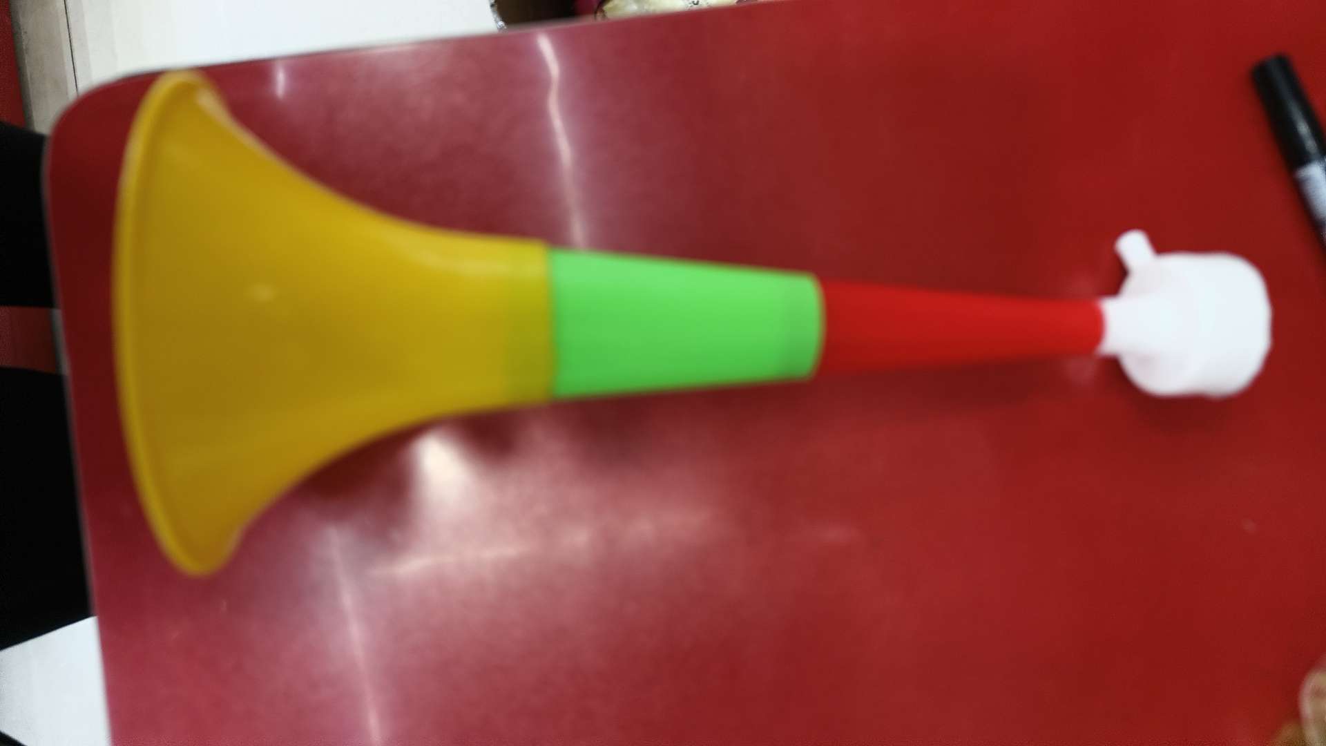 小喇叭迷你伸缩喇叭塑料玩具生日派对啦啦队助威道具细节图