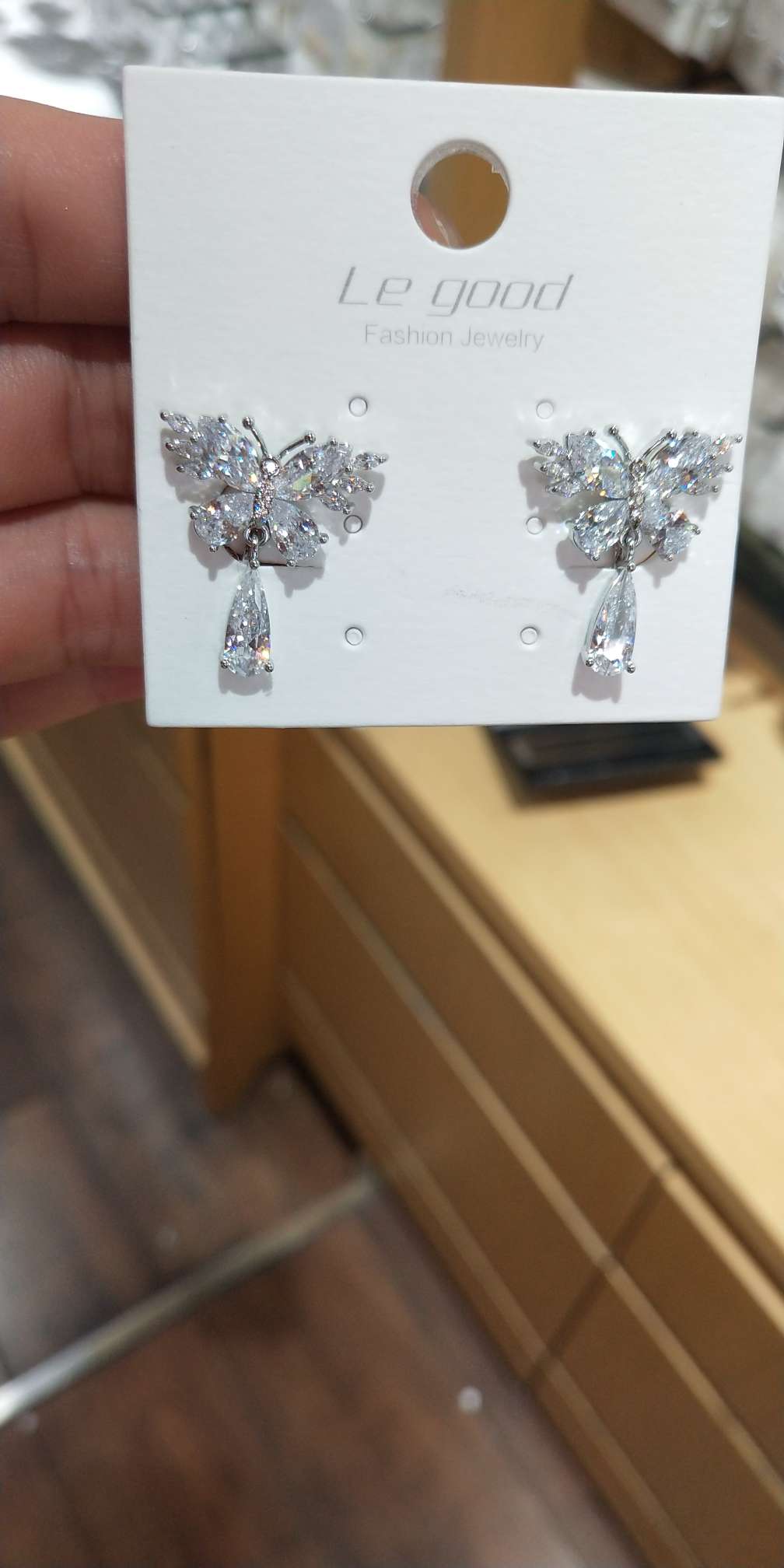 Zircon, earrings Specification image