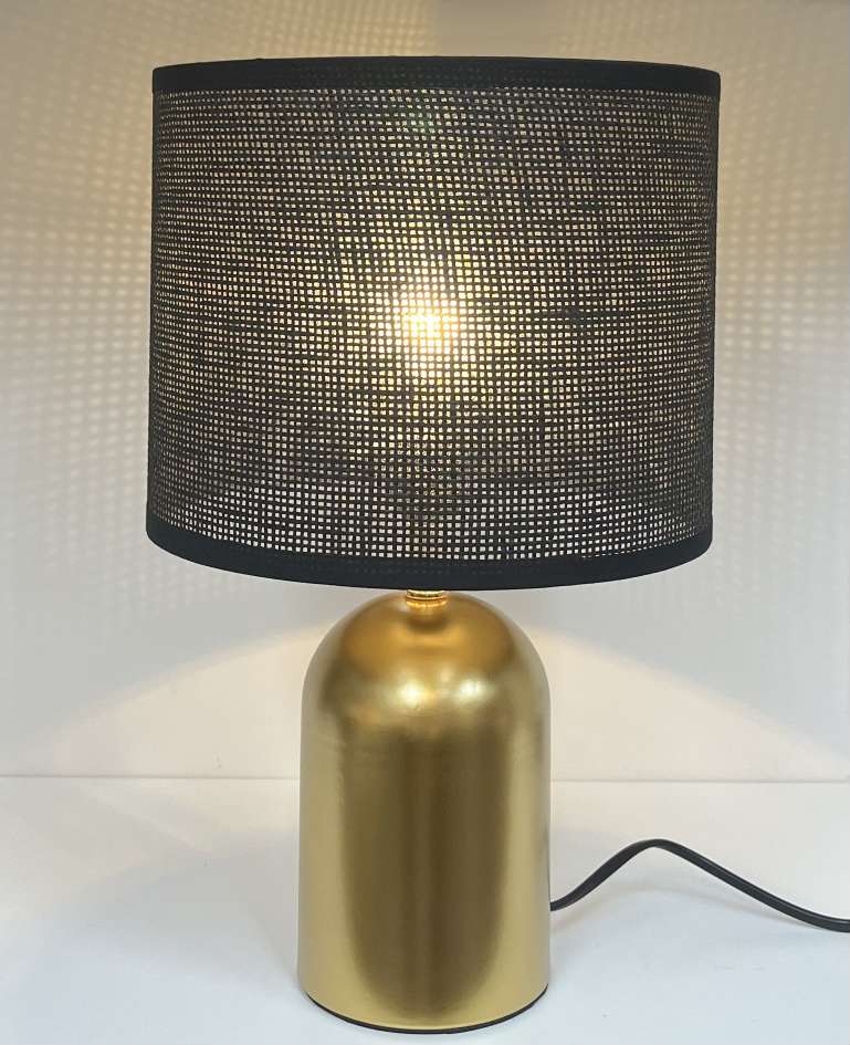 Simple And Light Luxury Interior Design Table Lamp Wrought Iron Metal Table Lamp Specification drawing