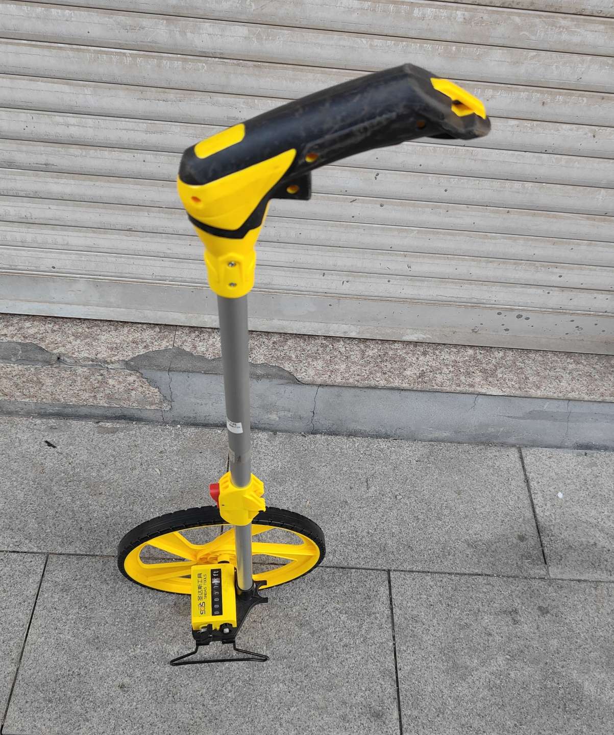 测距轮米数计数器电子数显机械折叠户外工程手推滚尺推尺测量详情图11