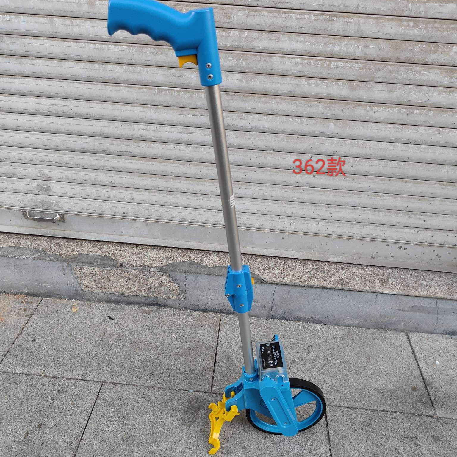 测距轮米数计数器电子数显机械折叠户外工程手推滚尺推尺测量详情图6