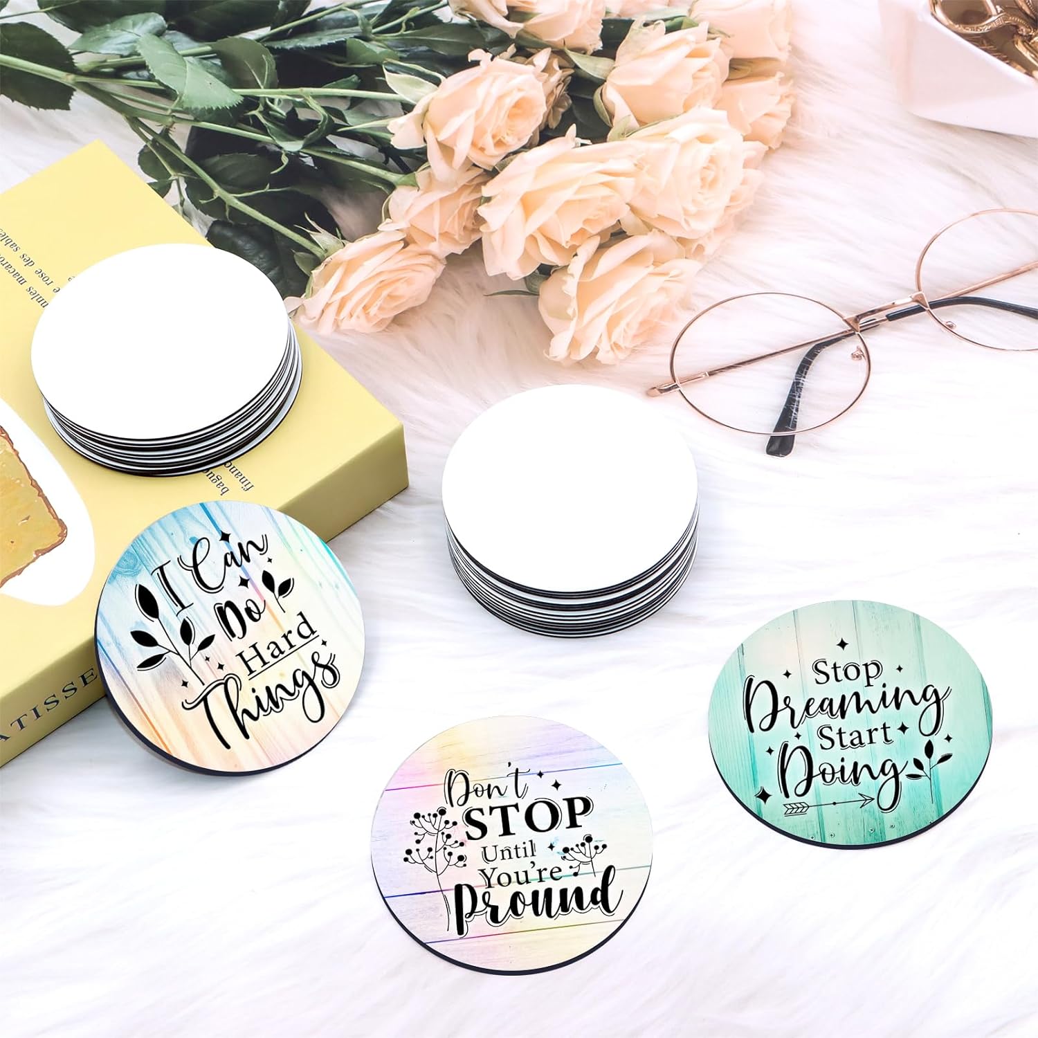 热转印冰箱贴 可DIY图形定制强力软磁冰箱磁吸贴个性创意冰箱贴