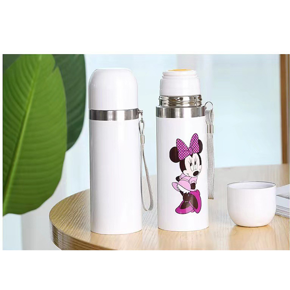 热升华子弹头保温杯白色 空白图层DIY印图带绳保温杯