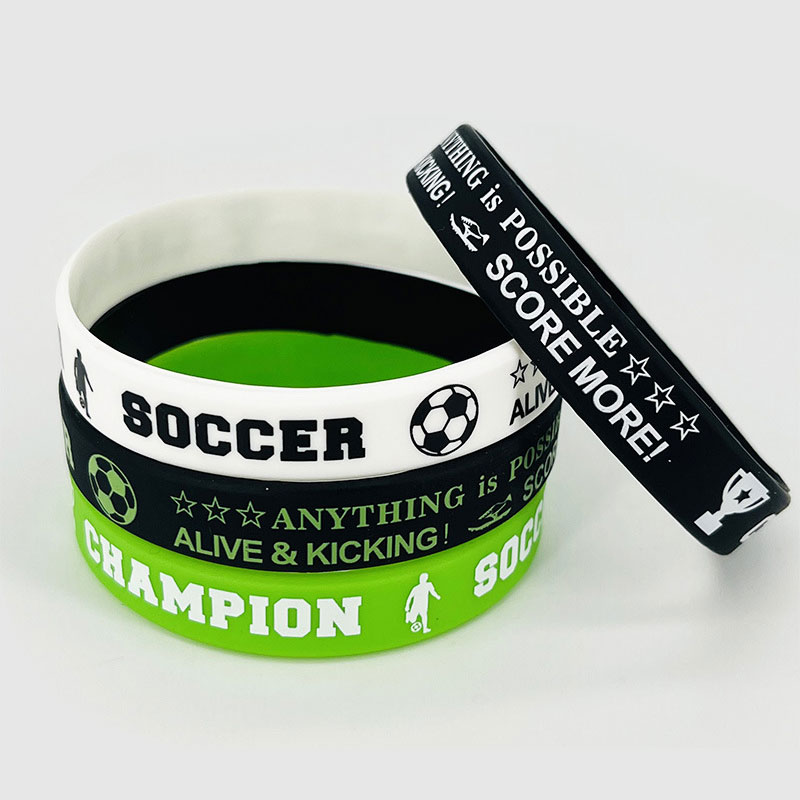 硅胶手环/夜光手环/篮球手环/手环/啪啪圈细节图