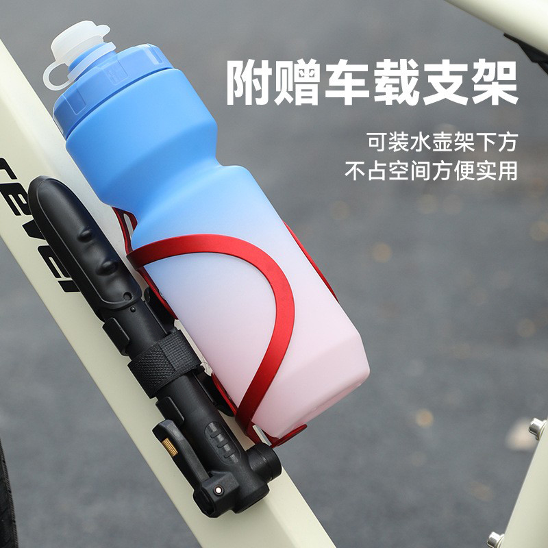 240604 Portable mini bicycle air pump, bicycle plastic air pump, household mountain bike, motorcycle air pump, air filling pump Application Scenario