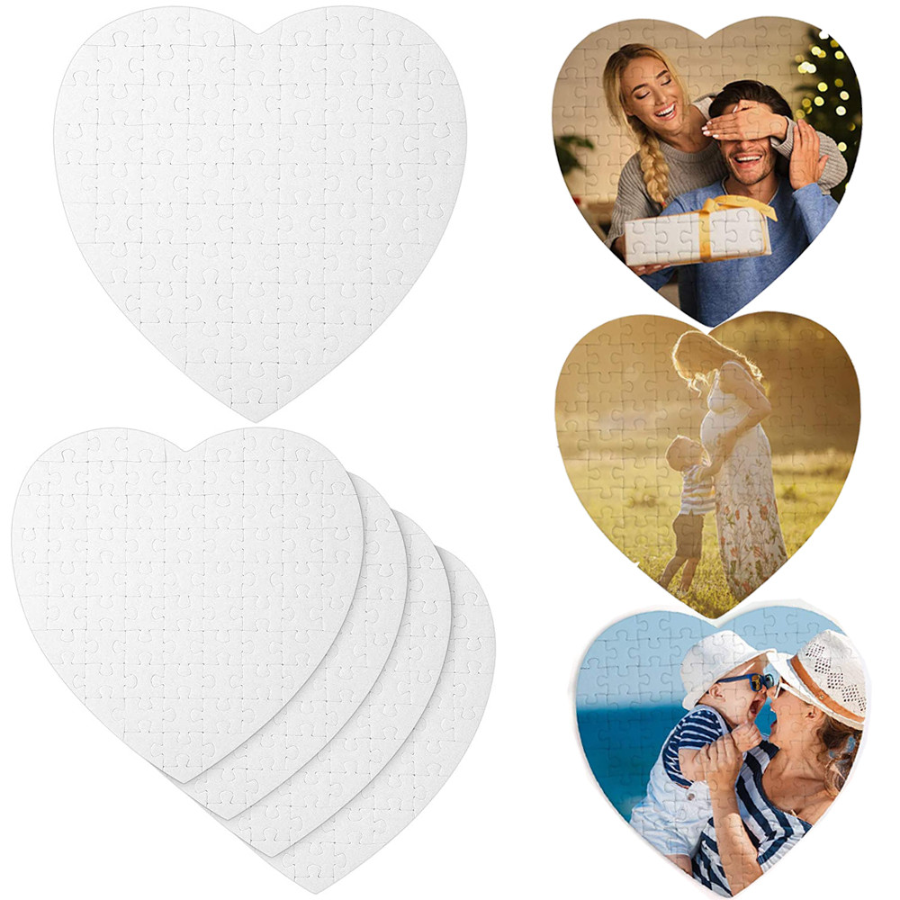 DIY A4 Heat sublimation Blank Puzzle, Blank Personalized puzzle, heat transfer consumables, DIY children's toys, educational puzzle Specification image