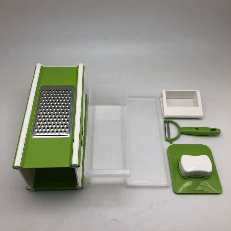 多功能切菜器 厨房五合一土豆切丝器 家用手动刨皮器