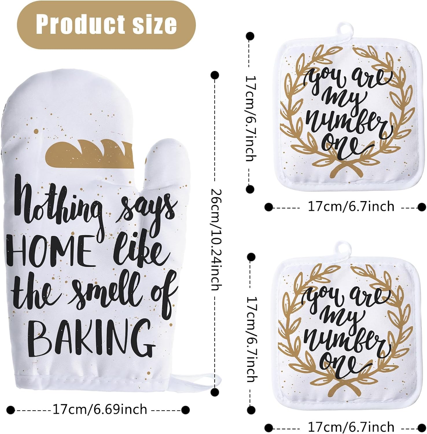 Heat transfer cotton-padded oven heat-resistant hand covers, thickened and lengthened microwave baking gloves, high-temperature resistant kitchen heat-insulating gloves details Picture