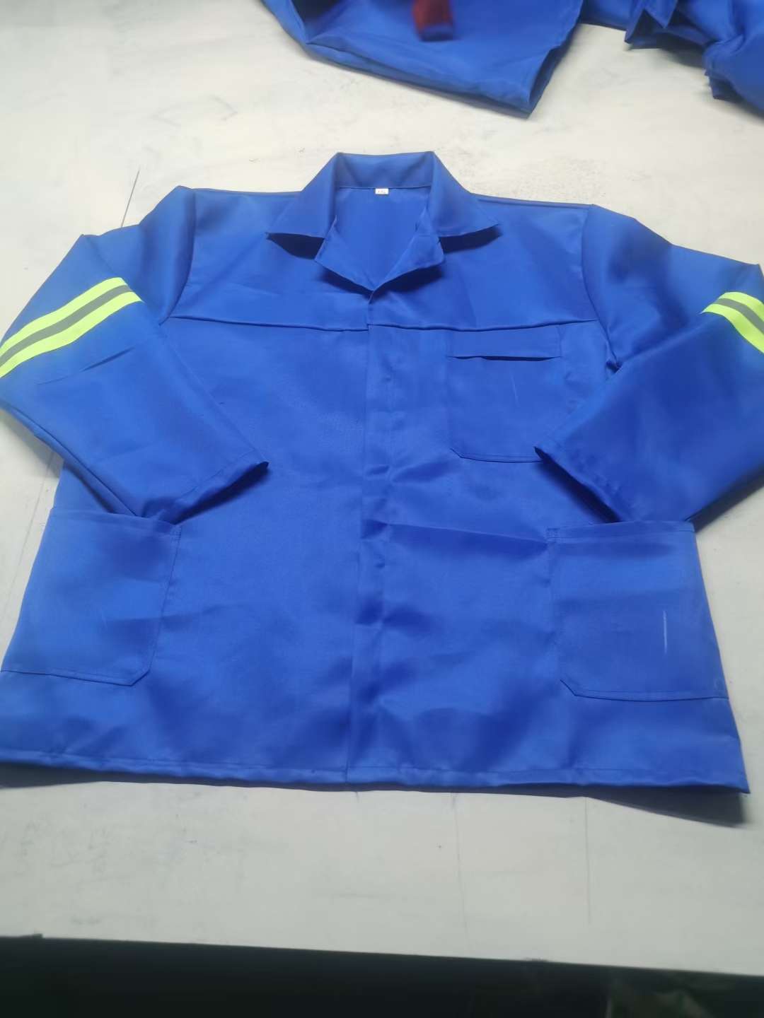  厂家直销工作服劳保服工人交通安全服装 防晒服来样订做详情6