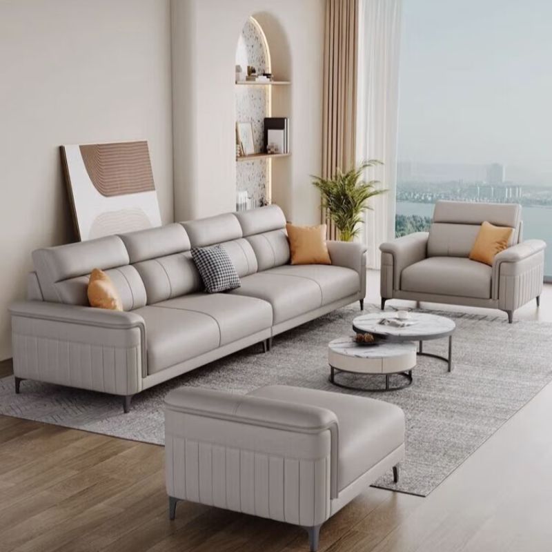 The 2024 new style fabric sofa for the living room is a modern and simple small-sized apartment. It is a popular cat-scratch technology fabric sofa with a straight row of imperial concubines Application Scenario
