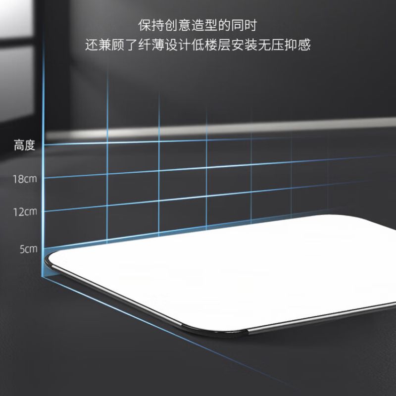 The 2024 model of OPPLE Lighting living room lamp is a modern, simple and elegant household led ceiling lamp with a long rectangular shape. It is thin black for the master bedroom dining room, measuring 80*60cm, and the white light has been upgraded to be extremely bright Application Scenario