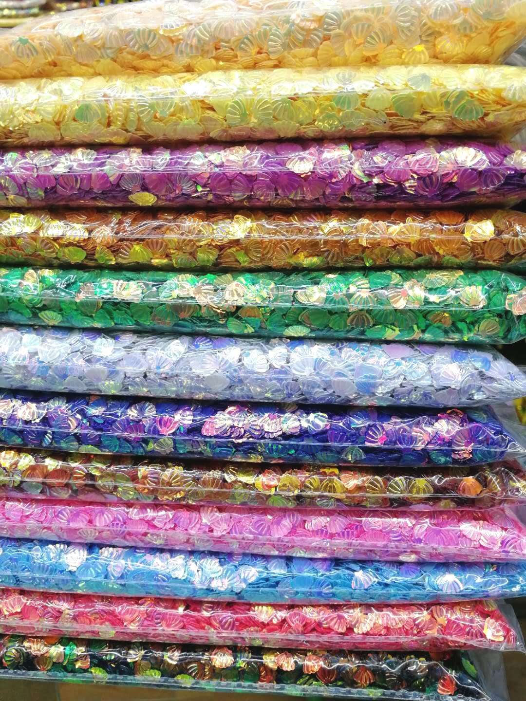 4毫米亮片珠片，美甲小装饰品，幼儿DIY手工配件，工艺品饰品，装饰品配件，500克每包详情图10