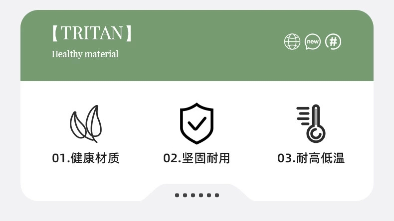 H185- Double-sipper Coffee cup, plastic cup, baby grade pc material water cup, shockproof and heat-resistant portable coffee cup detail image 3