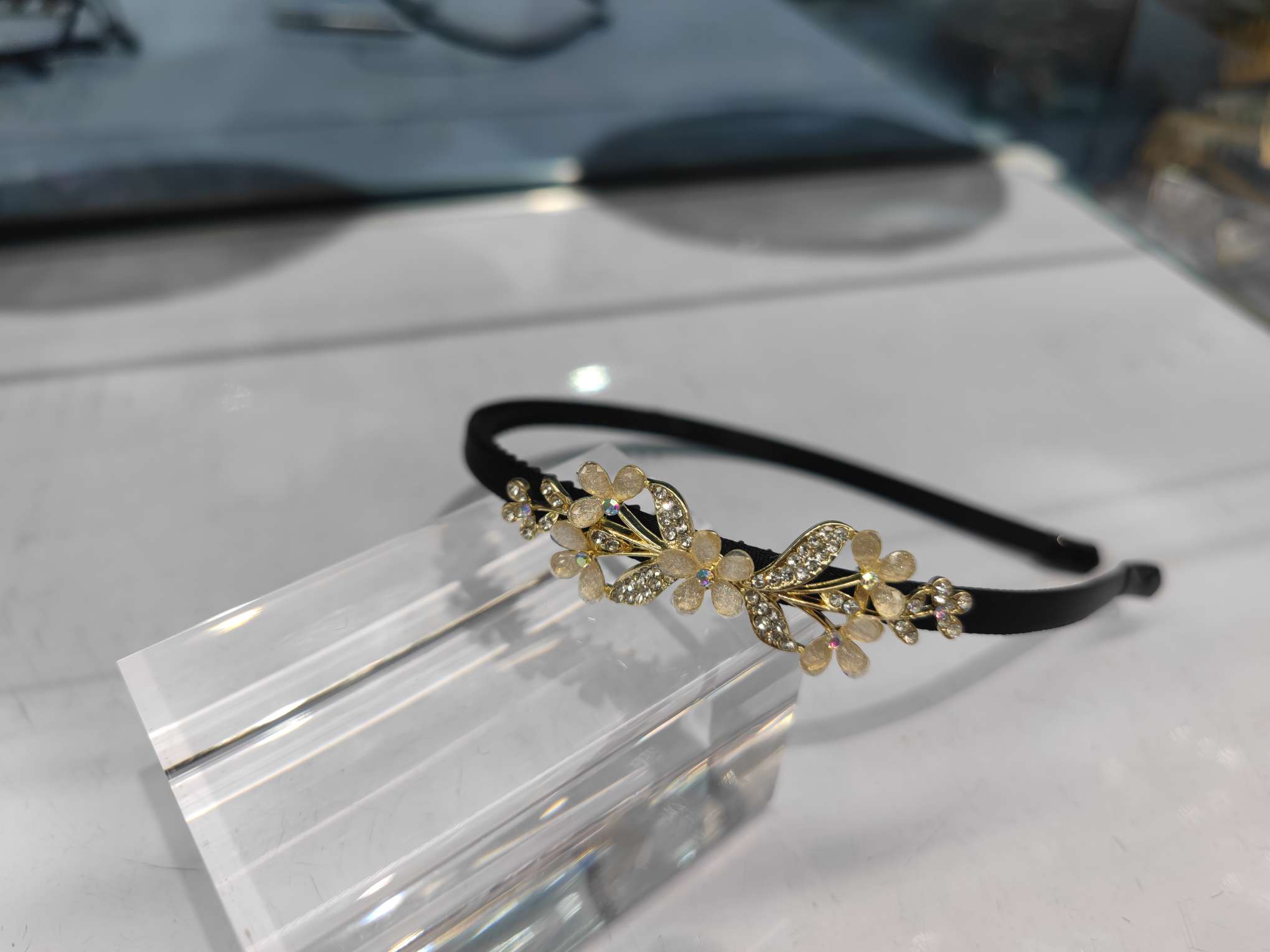 发梳头饰实物图