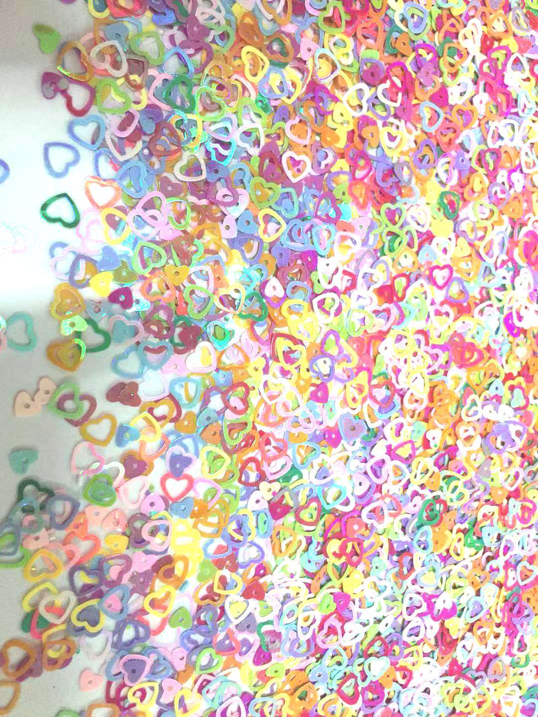 4毫米亮片珠片，美甲小装饰品，幼儿DIY手工配件，工艺品饰品，装饰品配件，500克每包详情图5