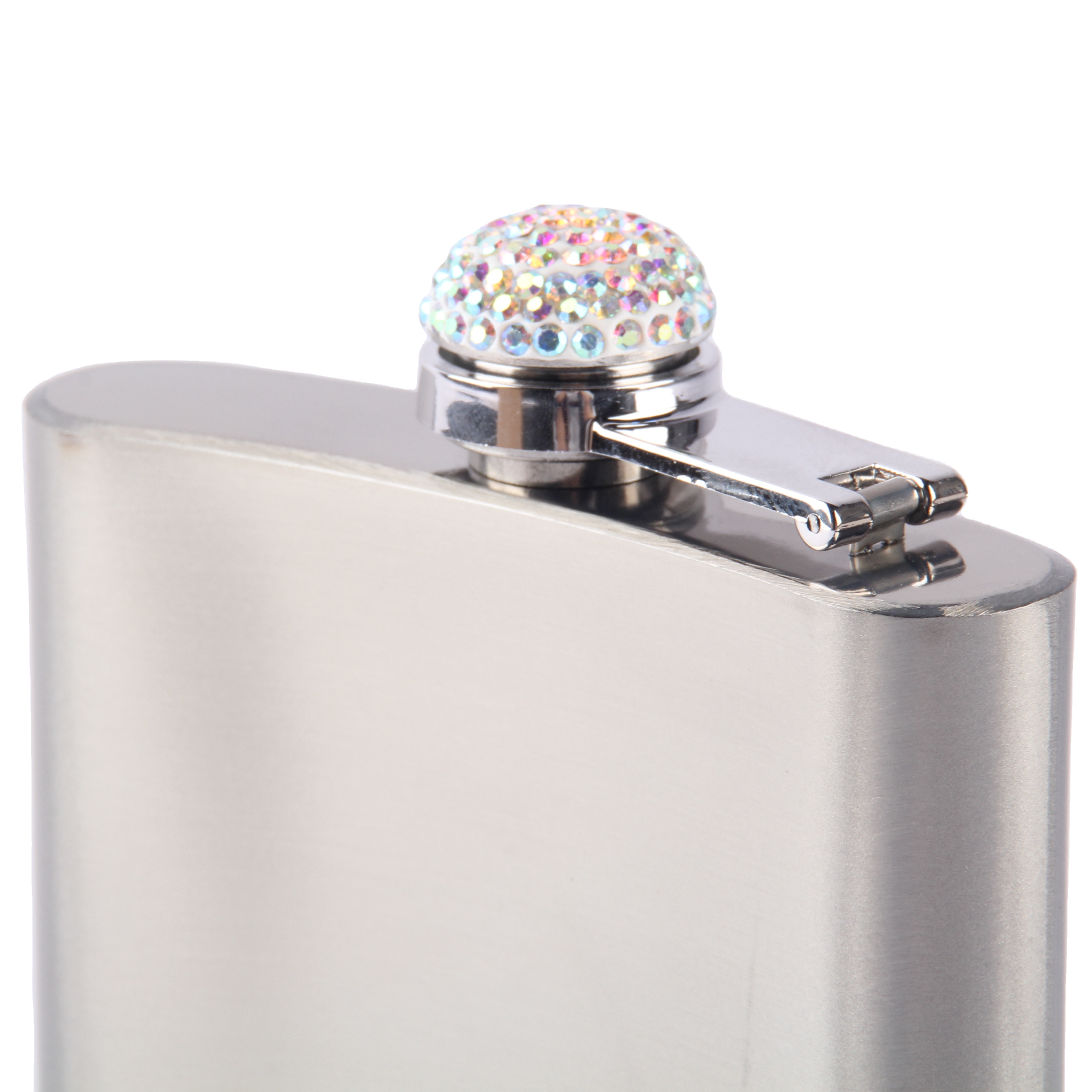 The wine pot is made of stainless steel, Russian 316 stainless steel, and is a portable flat wine pot for outdoor use Specification image