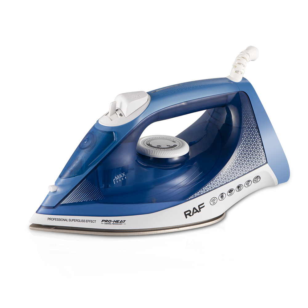 RAF European standard cross-border household steam iron, handheld hanging electric iron with wire, dry and wet dual-purpose, 1600W Specification image