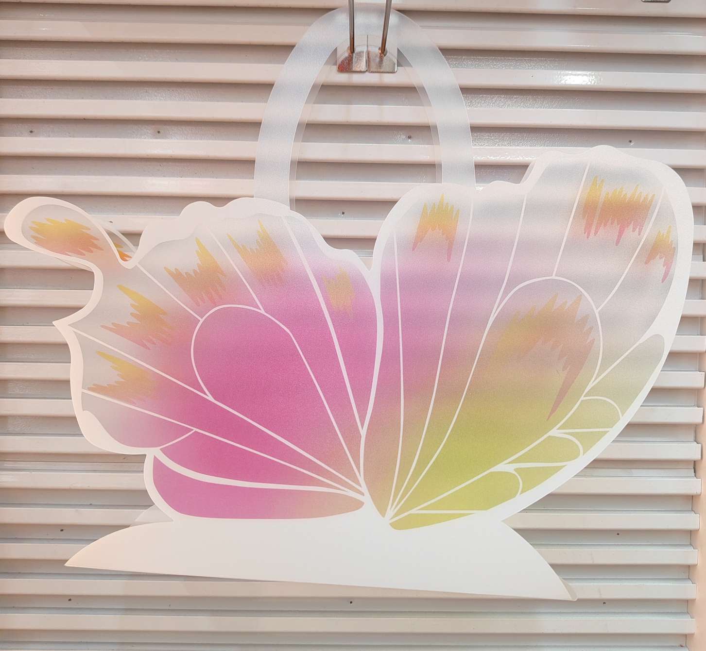 Cross-border butterfly flower handbag detail image 8