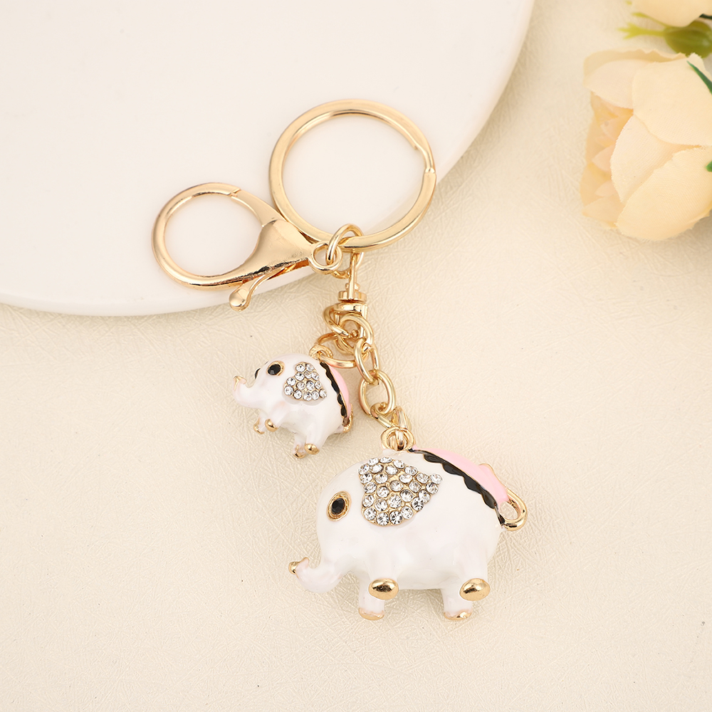 Keychains, special alloy elephant craftsmanship from Xishuangbanna, Yunnan, Thai souvenirs, small gifts details Picture