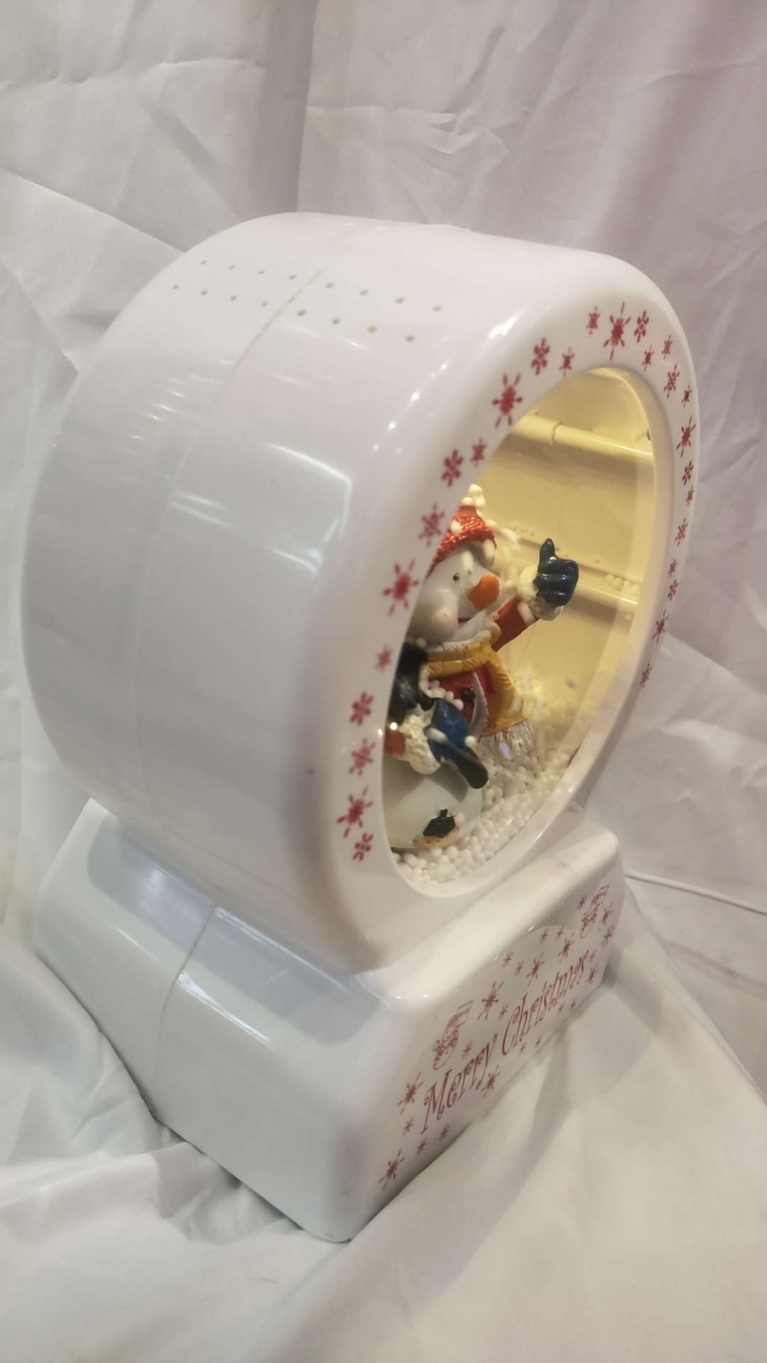 Espantapájaros artesanías de plástico refrigerador sticks decoraciones navideñas regalos LED fibra óptica flores macetas de plástico decoraciones creativas para el hogar nuevas obras de arte detail image 3