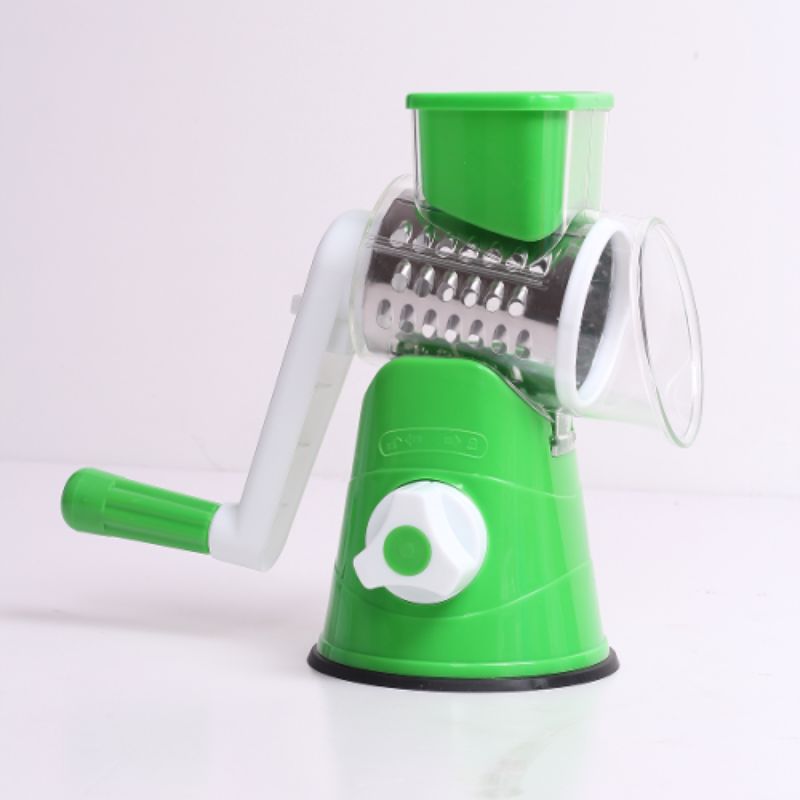 Household kitchen shredder, grater, vegetable cutter, hand-cranked vegetable cutter, multi-functional hand-cranked drum potato maker Specification image