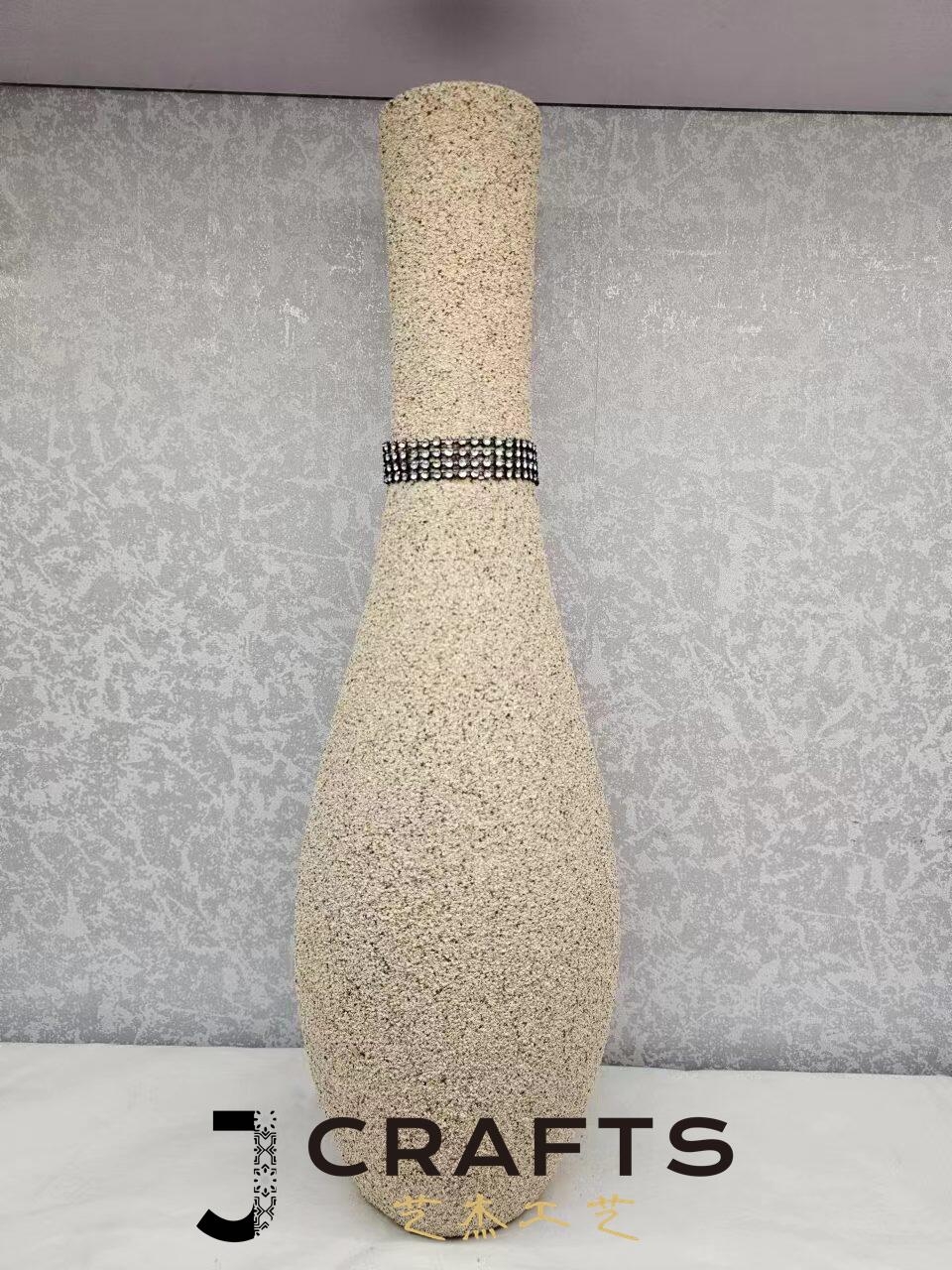 纯手工制作复古工艺MDF材质密度板花瓶支持来样定做不可水洗和盛放水和鲜花可搭配一些干花藤条作为装饰物和搭配玄关7-365