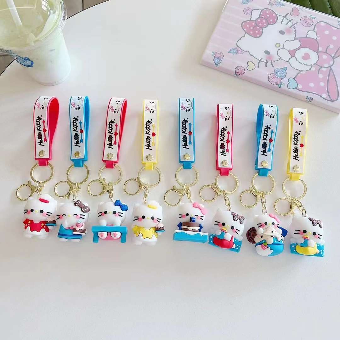 匙扣挂件 独特工艺品钥匙扣配件 礼品钥匙配饰精致可爱细节图