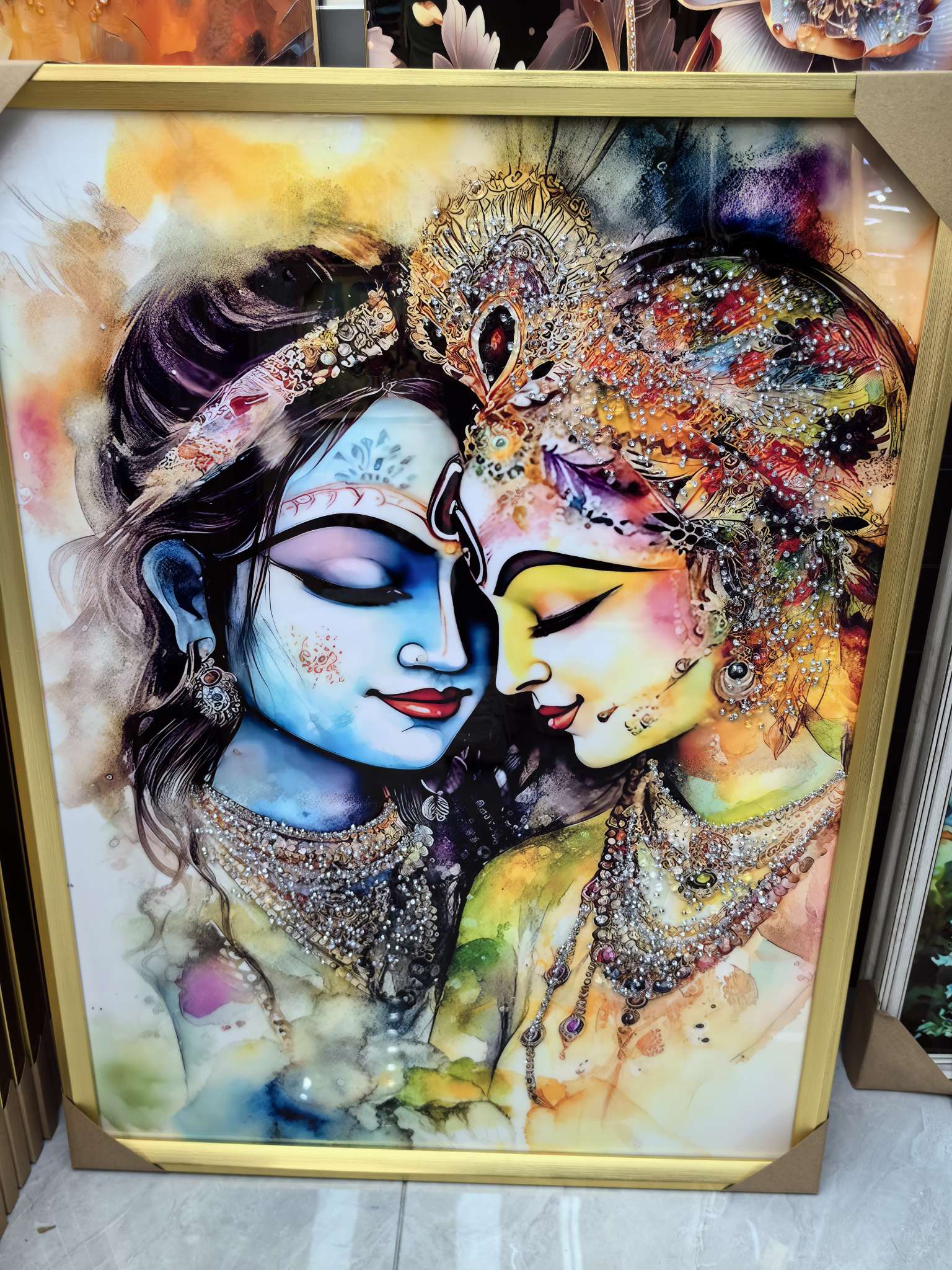 印度神像装饰画