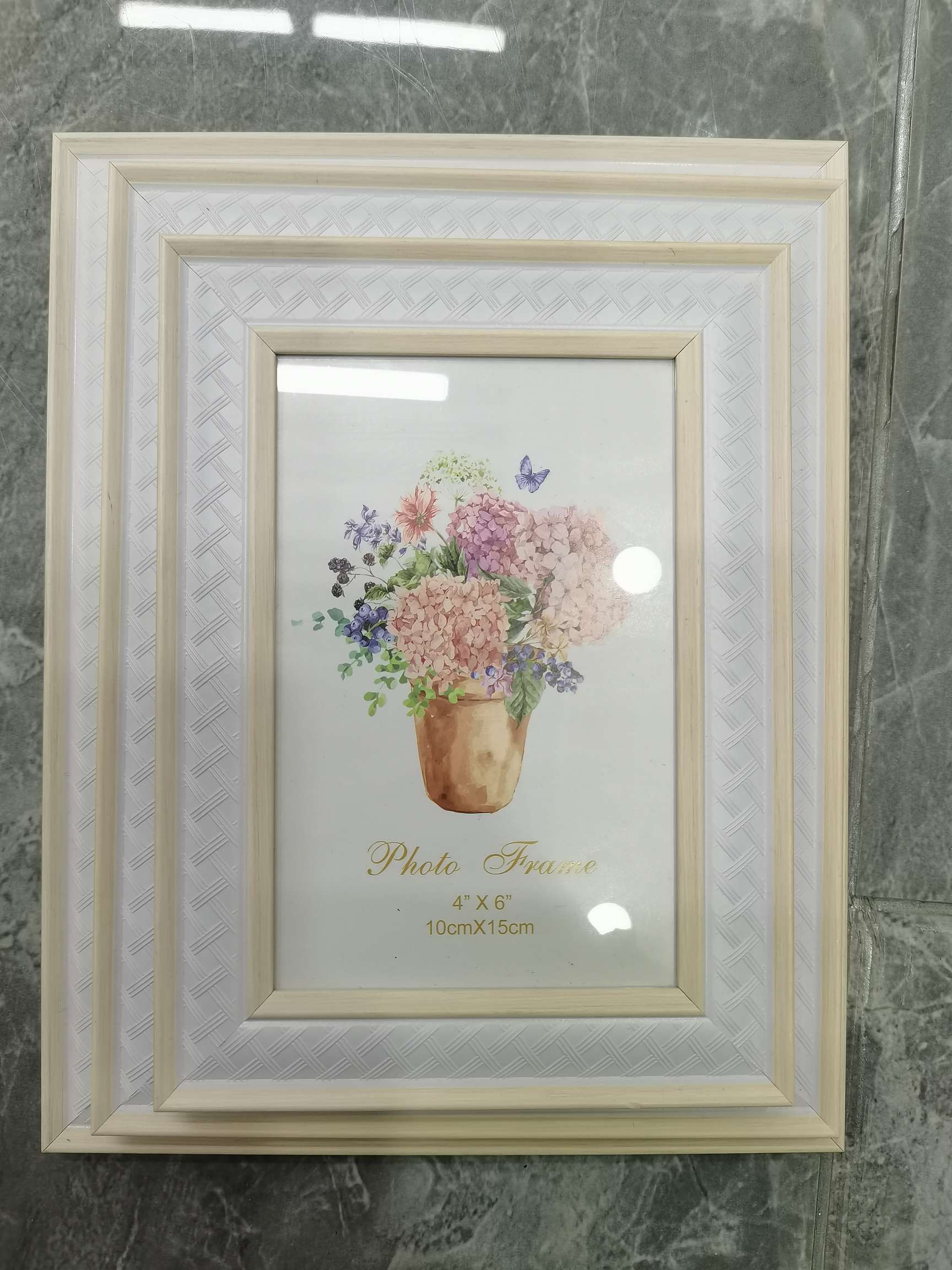 简约相框家饰装饰框架 日常照片画框 木纹质感相框 现代简约风格家居装饰品 摆台相框详情图1