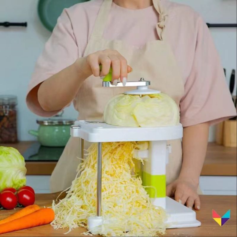 Vegetable slicer, Japanese cabbage shredder, household hand-cranked shredder and slicer, cabbage shred, tempura cabbage details Picture