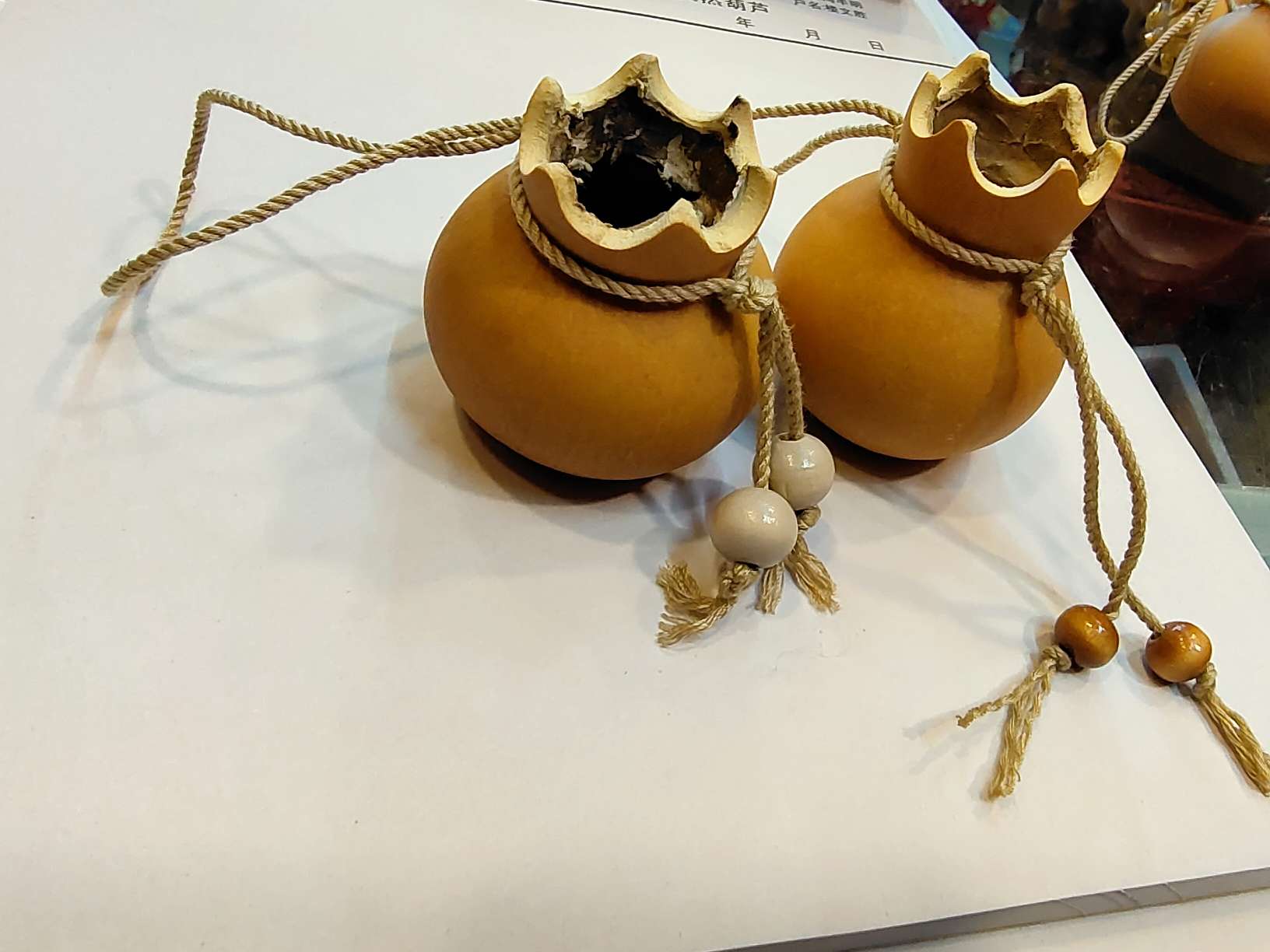 木质工艺品实物图