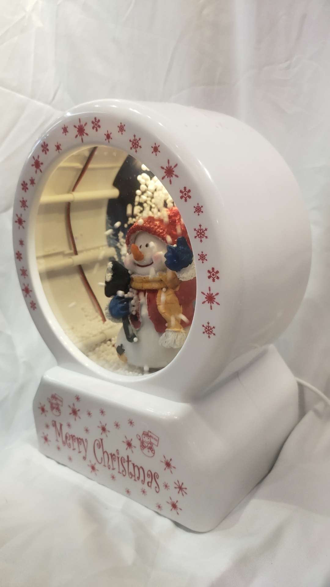 Espantapájaros artesanías de plástico refrigerador sticks decoraciones navideñas regalos LED fibra óptica flores macetas de plástico decoraciones creativas para el hogar nuevas obras de arte detail image 2