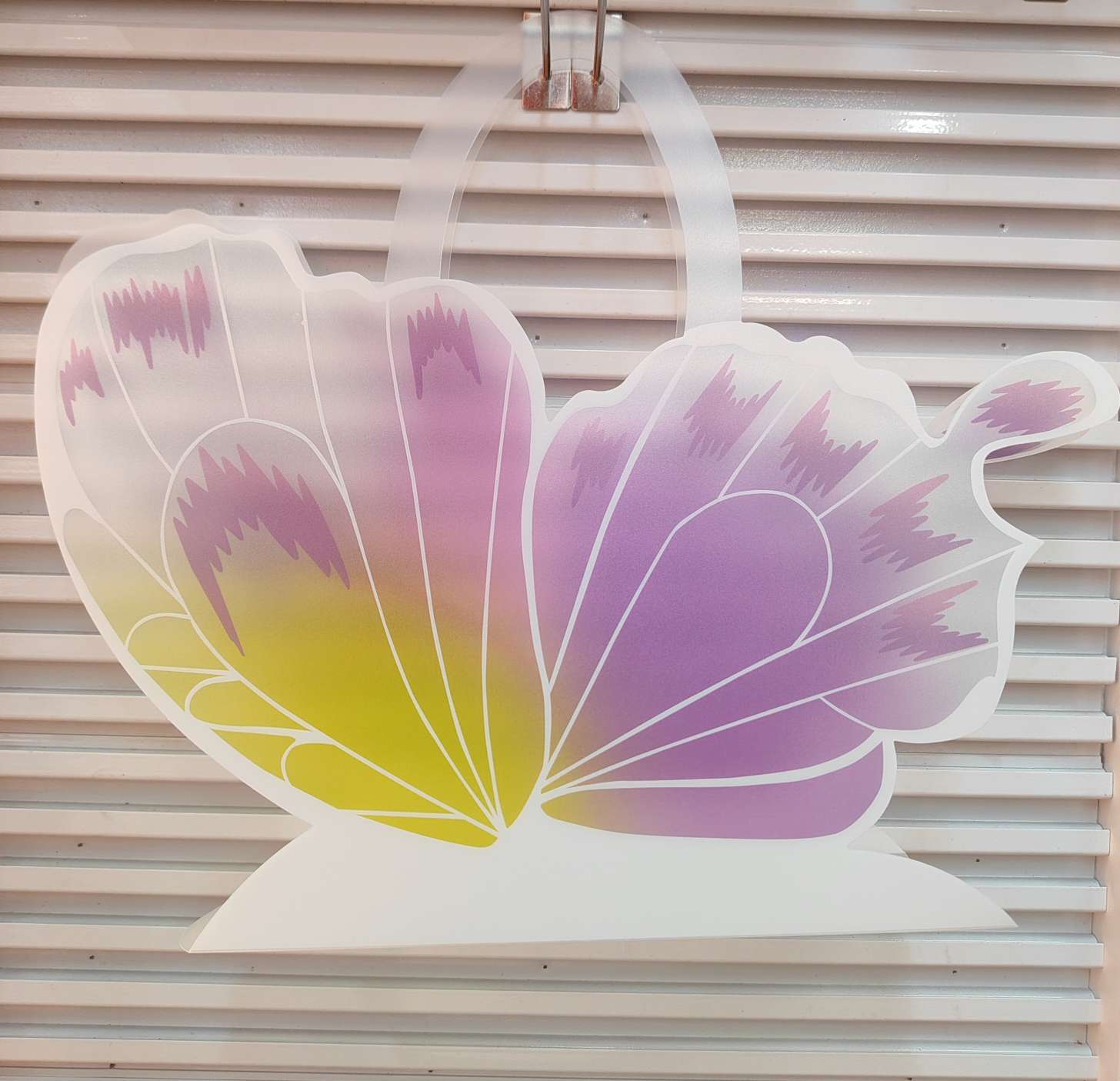 Cross-border butterfly flower handbag detail image 7