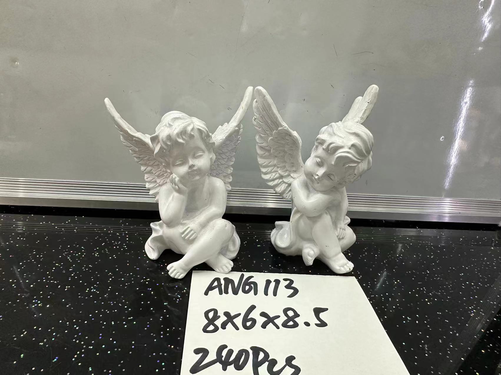 套二树脂丘比特摆件树脂萌粒潮玩办公室摆件