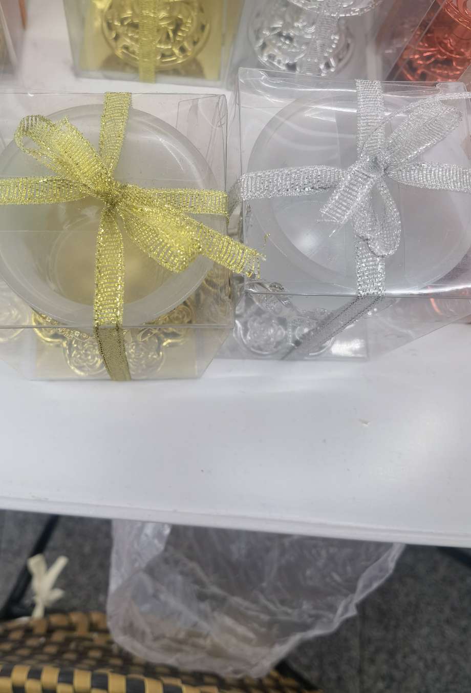 宇萱办公室文化气氛布置用品 玻璃莲花烛台 蜡烛器皿 烛台工艺品 精致优雅 提升工作环境品质烛台摆件详情图2