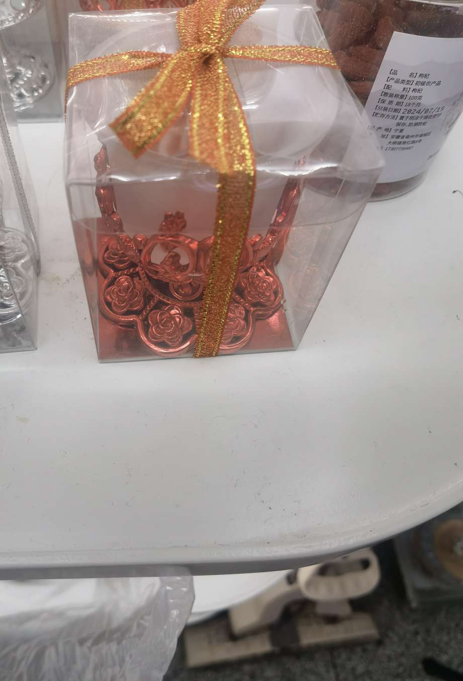 宇萱办公室文化气氛布置用品 玻璃莲花烛台 蜡烛器皿 烛台工艺品 精致优雅 提升工作环境品质烛台摆件详情图3