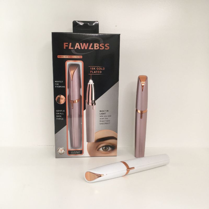 Electric eyebrow trimmer, lipstick, ladies' eyebrow trimmer, rechargeable shaving device, hair removal device, automatic eyebrow trimmer, eyebrow trimming pen Item Picture