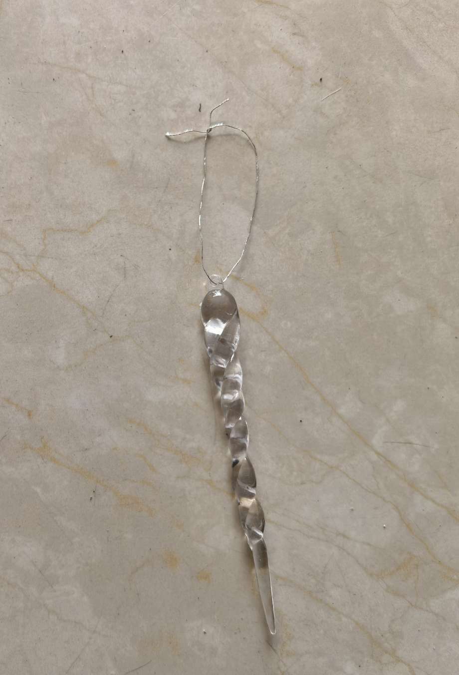 圣诞节文化办公用品 圣诞装饰品套装 圣诞配件节日气氛布置装饰品，亚克力冰条圣诞装饰品圣诞配件详情图4