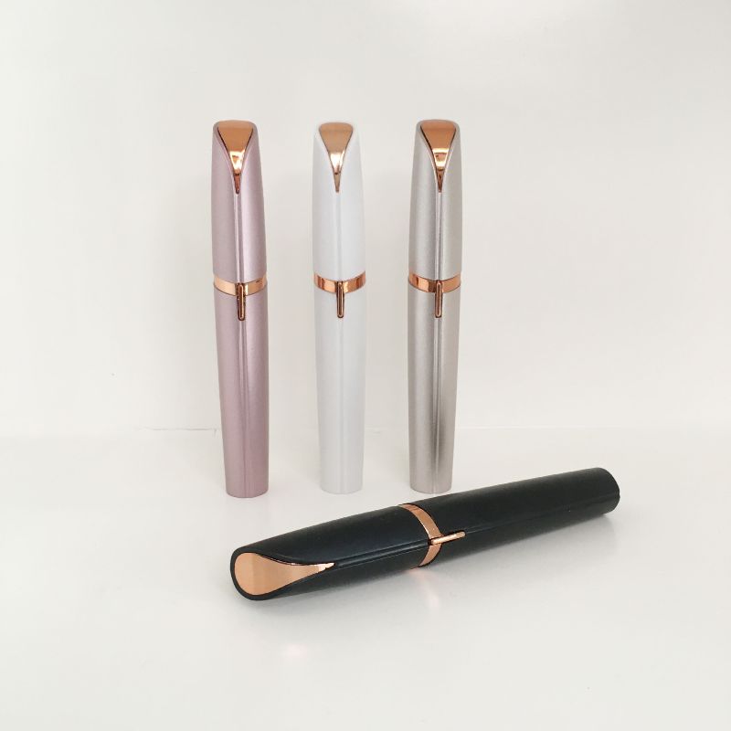 Electric eyebrow trimmer, lipstick, ladies' eyebrow trimmer, rechargeable shaving device, hair removal device, automatic eyebrow trimmer, eyebrow trimming pen Specification image