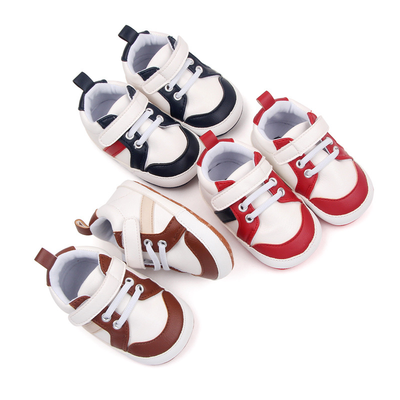Spring and Autumn Newborn Shoes for Boys, 0-12 Months, Sports Shoes for Infants, Learning to Walk Shoes, Casual Baby Shoes