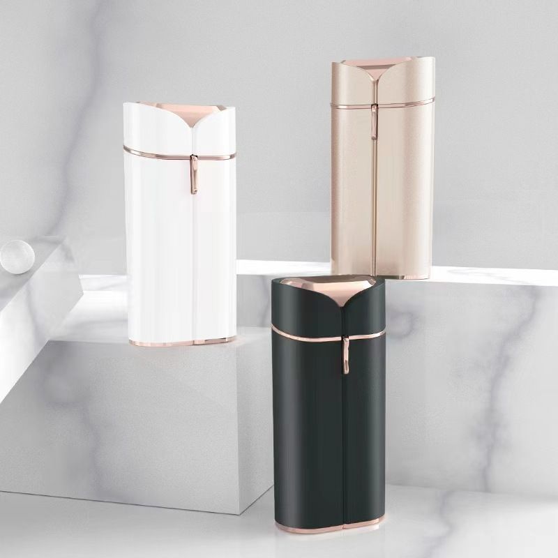 亚马逊新款双头充电款剃须刀迷你脱毛器男女通用腋下电动剃毛器