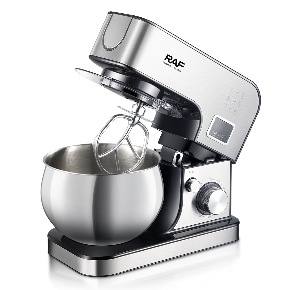 RAF European standard cross-border chef machine, dough mixer, fully automatic household small multi-functional egg whipping, dough kneading, cream R.6606 pic 13
