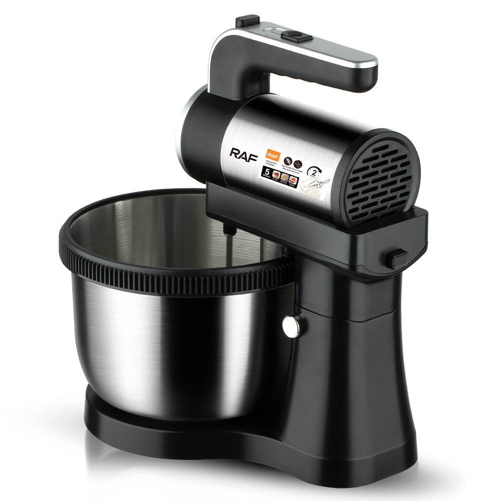 RAF European standard cross-border egg beater, electric household cream, egg white and dough mixer, cake baking with basin pic 13