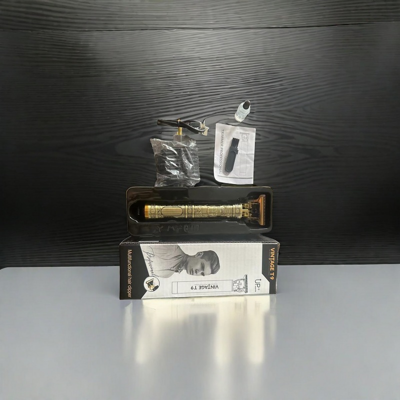 跨境理发器批发T9爆款油头电推剪充电式复古油头雕刻推剪 详情图9