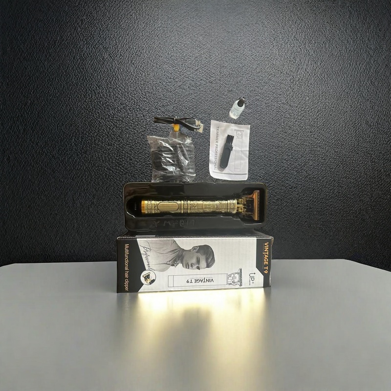 跨境理发器批发T9爆款油头电推剪充电式复古油头雕刻推剪 详情图6