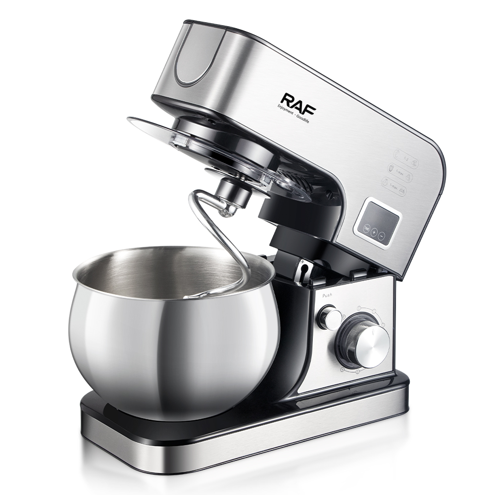 RAF European standard cross-border chef machine, dough mixer, fully automatic household small multi-functional egg whipping, dough kneading, cream R.6606 pic 14