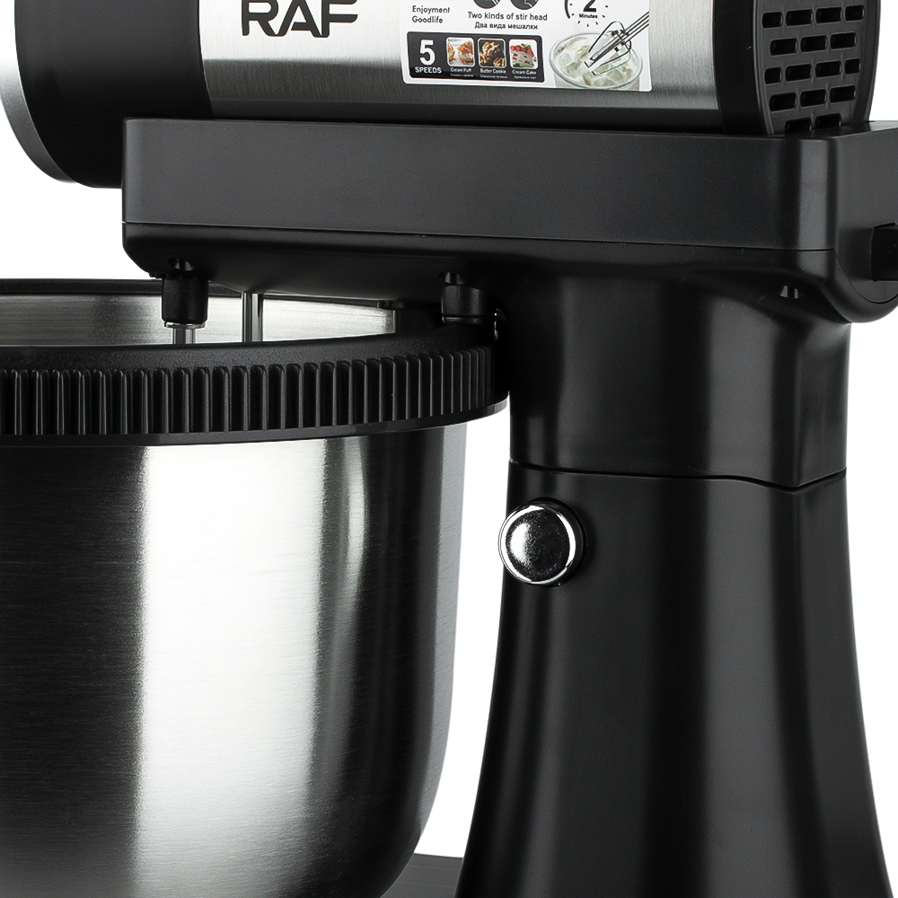 RAF European standard cross-border egg beater, electric household cream, egg white and dough mixer, cake baking with basin pic 6
